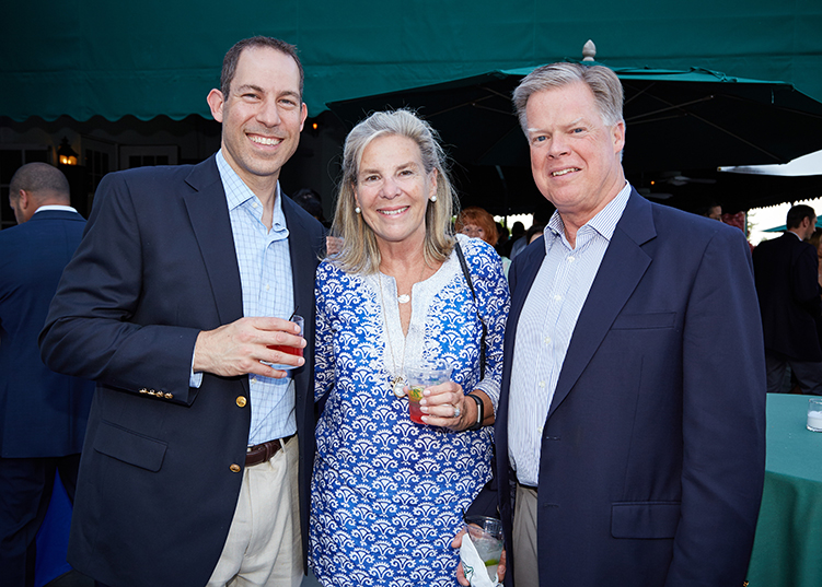 Brad Gilden, DPT, Barbara McKee, Joe “Casey” McKee, ONSF Board Member