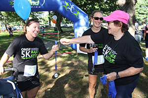 Runner with Angela Tammaro and Katie Vadasdi, MD