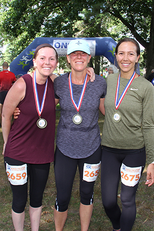 Abbi Kane, Lydia Dartoszek, Elesha Nelson