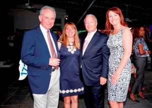 John Crowe, MD, Michele Volpe, Greenwich Hospital CEO Frank Corvino and Maura Corvino