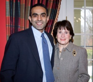 ONS Foundation President Paul Sethi, MD and Vice President and Golf Outing Chair Vicki Tananbaum