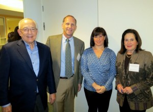 Harold Tananbaum, Seth Miller, MD, Brenda Tananbaum and and Vicki Leeds Tananbaum.