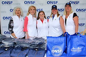 Arlene Viscomi, Susan Plant, Foundation Director, Emma Robertson, Stephanie Dunn Ashley, Jackie Hvolbeck