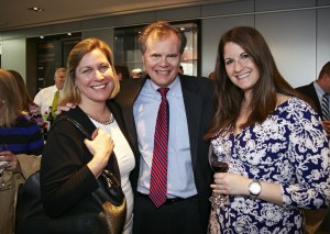 Stephanie Dunn Ashley, Jim Wright and Andrea Guido of Greenwich Hospital.