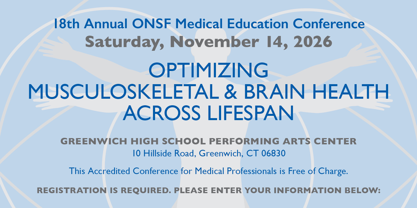 18th Annual ONSF Medical Education Conference â Saturday, November 14, 2026